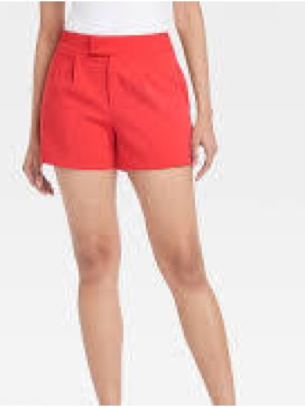 NWT a new day Red Shorts Size 6